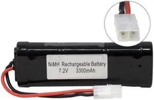 7.2 Volt NiMH Battery Pack (3300 mAh) with Tamiya Connector