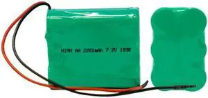 7.2 Volt (3 x 2) NiMH Battery Pack (2200 mAh) with Leads