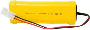 7.2 Volt NiCd Battery Pack (2100 mAh) with Tamiya Connector