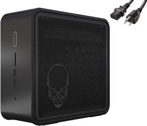 Intel NUC 9 NUC9i7QNX Ghost Skull Canyon Extreme Gaming Box Elite Mini Business Desktop (Intel Quad-Core i7-9750H, NO Memory, NO Storage) 2 x Thunderbolt, WiFi 6, NO Operating System, Black