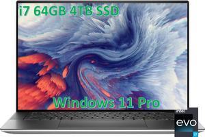 Dell XPS 15 9530 Business Laptop, Intel 10-Core i7-13620H (Beat i9-12900H), 64GB DDR5 RAM, 4TB SSD, 15.6" FHD+ IPS 500nits, Backlit,Thunderbolt 4, 18-Hr Battery Life, Win 11 Pro w/AI Copilot, Silver