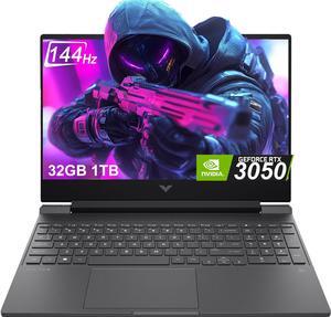 HP Victus 15 Gaming Laptop (NVIDIA RTX 3050 4GB, 15.6" FHD 144Hz IPS, Intel 12th Gen i5-12450H, 32GB DDR4 RAM, 1TB SSD) Backlit Keyboard, Wi-Fi 6, Ethernet, HD Webcam, Win 11 Home, Blue