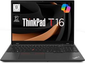 Lenovo ThinkPad T16 Business Laptop (16" FHD+ Anti-glare, Intel 10-Core i5-1335U (> i7-1255U), 40GB RAM, 1TB PCIe SSD), Backlit KB, Fingerprint, Ethernet, Wi-Fi 6E, Webcam, Win 11 Pro w / AI Copilot