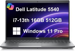 Dell Latitude 5540 Business Laptop (15.6" FHD Anti-Glare, Intel 14-Core i7-1370P vPro, 16GB DDR5 RAM, 512GB SSD) Backlit, Fingerprint, 1080p RGB Webcam, 2x Thunderbolt 4, Win 11 Pro w/Copilot, Gray