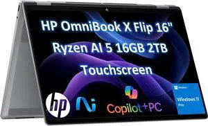 HP 2025 New Envy x360 2-in-1 Laptop, OmniBook X Flip 14