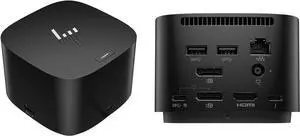 HP Thunderbolt 4 Dock 280W G4 (4J0G4AA), 13-in-1 USB C Docking Station with Max 230W Charging, 4X 4K Displays, Ethernet Port, 6 USB Ports, HDMI, 2 Displayport for Laptop, MacOS, ChromeOS, PC