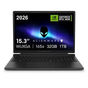 2026 Alienware 15 Gaming Laptop (15.3" FHD+ 165Hz, AMD Ryzen 5 220 (> Intel Ultra 7-155U), 32GB DDR5, 1TB SSD, NVIDIA GeForce RTX 4050 6GB), Backlit, Cryo-tech Cooling, Ethernet, Windows 11 Home 2026 Alienware 15 Gaming Laptop (15.3" FHD+ 165Hz, AMD Ryzen 5 220 (> Intel Ultra 7-155U), 32GB DDR5, 1TB SSD, NVIDIA GeForce RTX 4050 6GB), Backlit, Cryo-tech Cooling, Ethernet, Windows 11 Home