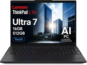 Lenovo ThinkPad L16 Business AI PC Laptop (16" FHD+ Touchscreen, Intel Ultra 7 255U (> AMD Ryzen AI 7 PRO), 16GB DDR5, 512GB SSD), Alternative T16 E16, Numeric Keypad, 2x Thunderbolt 4, Win 11 Pro Lenovo ThinkPad L16 Business AI PC Laptop (16" FHD+ Touchscreen, Intel Ultra 7 255U (> AMD Ryzen AI 7 PRO), 16GB DDR5, 512GB SSD), Alternative T16 E16, Numeric Keypad, 2x Thunderbolt 4, Win 11 Pro