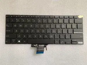 replacement keyboard for ASUS Pro14 M3400 M3400QA M3401QC X3400P X3400 FL885US  backlit black
