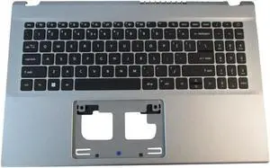 replacement keyboard for Acer Aspire A315-59 Silver with Palmrest   6B.K6SN2.001
