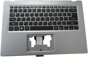 replacement keyboard for Acer Aspire A514-54 A514-54G Silver Upper Case with Palmrest   6B.A2KN2.001
