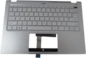 replacement keyboard for Acer Swift SF314-71 Silver with Palmrest  Backlit  6B.KADN8.001