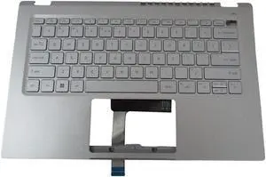 replacement keyboard for Acer Swift SF314-44 Silver with Palmrest  Backlit  6B.K0UN8.001