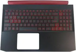 replacement keyboard for  Acer Nitro AN515-54 Upper Case with Palmrest  Backlit  6B.Q5AN2.001