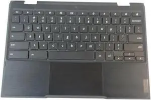 replacement keyboard for Lenovo 500E Chromebook 2nd Gen (81MC) Palmrest  including  Touchpad 5CB0T79601