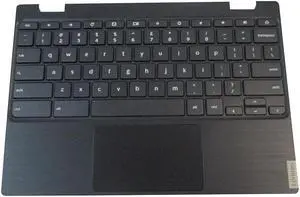 replacement keyboard for Lenovo 100e Chromebook 2nd Gen MTK 81QB Palmrest  including  Touchpad 5CB0U26489
