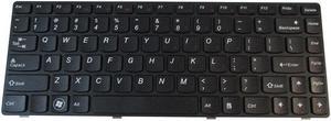 replacement keyboard for Lenovo Ideapad Y480 Y485 Non-Backlit  with Black Frame