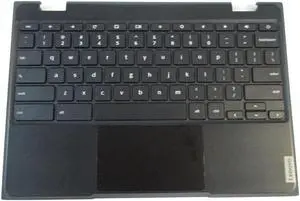 replacement keyboard for Lenovo 100E Chromebook 2nd Gen AST with Palmrest   including  Touchpad 5CB0Z21474