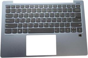 replacement keyboard for Lenovo Ideapad S530-13IWL Blue with Palmrest  Backlit  5CB0S16212