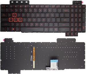 US Keyboard for ASUS TUF Gaming FX95 FX95G FX95GT FX95GU FX95DU Red Backlight