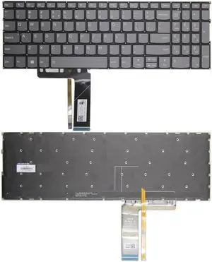 US Backlit Keyboard for Lenovo ThinkBook 15-IML 15-IIL  No frame