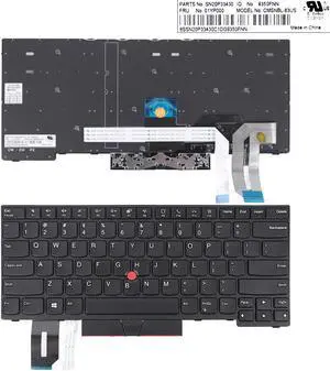 US Keyboard for Lenovo ThinkPad T14 Gen 1 2020 20S1 20S2 S0S3 BLACK With Point