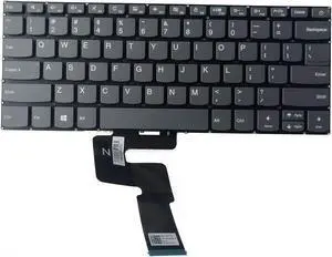 US Black Keyboard for Lenovo Ideapad Slim 1-14AST-05 NO Frame