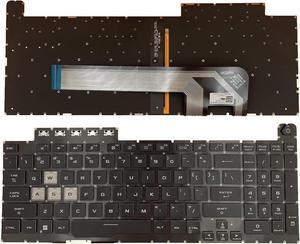 replacement keyboard for Asus TUF Gaming F17 FX706LI   LED backlit-- US English