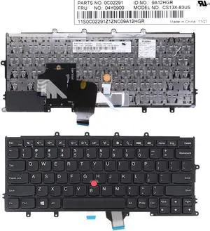 US Keyboard for IBM Thinkpad X240 X240S X250 X260 BLACK With Point