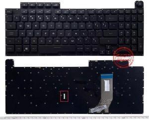 Laptop US RGB Per Key Backlit keyboard for Asus ROG Strix G G731GU GL731GU