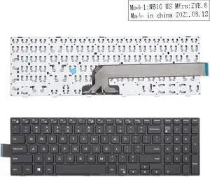 Keyboard for Dell Inspiron 15 3000 5542 3541 5547 BLACK US
