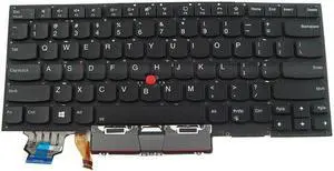 Keyboard For Lenovo Thinkpad X1 Yoga 5th Gen English US With Backlit Black