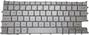 Keyboard For Samsung NP930QBE 930QBE English US With Backlit Silver