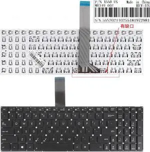 US Keyboard for ASUS K56  BLACK 14J091900756M 0KNB0-618US0014423000756
