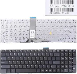 US Keyboard for MSI GX60 GE60 GE70 Black Frame Black Small Enter V123322CK1