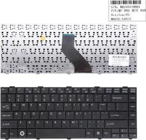 US Keyboard for Fujitsu Lifebook LH530 LH531 LH520 Black CP483548 01