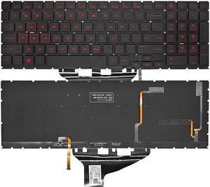 replacement keyboard for HP omen 17-CB 17-cb0000tx cb0010tx cb002  US red Backlit