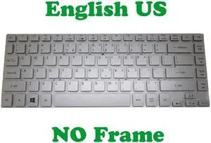 Silver US Keyboard For ACER V3-431 V3-431G V3-471 V3-471G 3830 Series NO Frame
