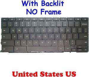 Backlit Keyboard For GPN 862-00001-05 NSK-G5001 United States US NO Frame