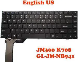 Laptop Keyboard For Toposh T14M300 K708 GL-JM-NB941 United States US