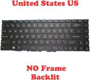 Backlit Keyboard For MSI GS66 V194222AK1 S1N3EUS2J2SA0 S1N-3EUS2J2-SA0 GP66 GE66