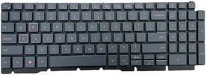 US Backlit Keyboard for Dell G15 (5510) G15 (5511) G15 (5515) G15 (5520)