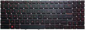 Backlit GF66 Keyboard For MSI Katana GF66 12U 11UC 11UD 11UE 11UG 12UGS English