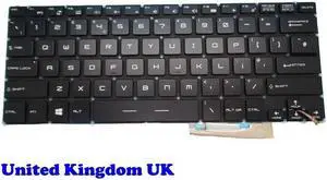 UK Backlit Keyboard For MSI GS30 2M GS32 7QE GS40 6QE 6QD GS43VR 6RE 7RE MS-14A1