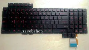 replacement keyboard for Asus ROG G752 G752VS-XB72K G752VS-XB78K Gaming US  Backlit