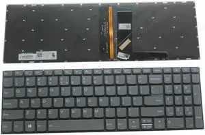 replacement keyboard for Lenovo V13 V130-15IGM V130-15IKB V330-15 top  US backlit