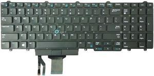 US Keyboard for Dell LatituDE E5550 E5570 Precision M3510 M7510 M7720 M7520
