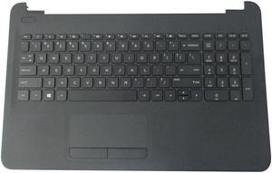 replacement keyboard for HP 15-AC 15-AF Black Palmrest  including  Touchpad 813974-001