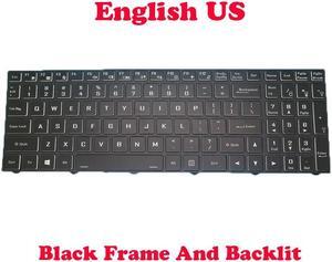 Backlit Keyboard For CLEVO NS70MU NS70HU NS70PU NS71MU NS71PU English With Frame