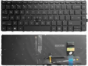 Keyboard  For HP HP ZBook Firefly 14 G8 14 G7 Laptop US English Backlit